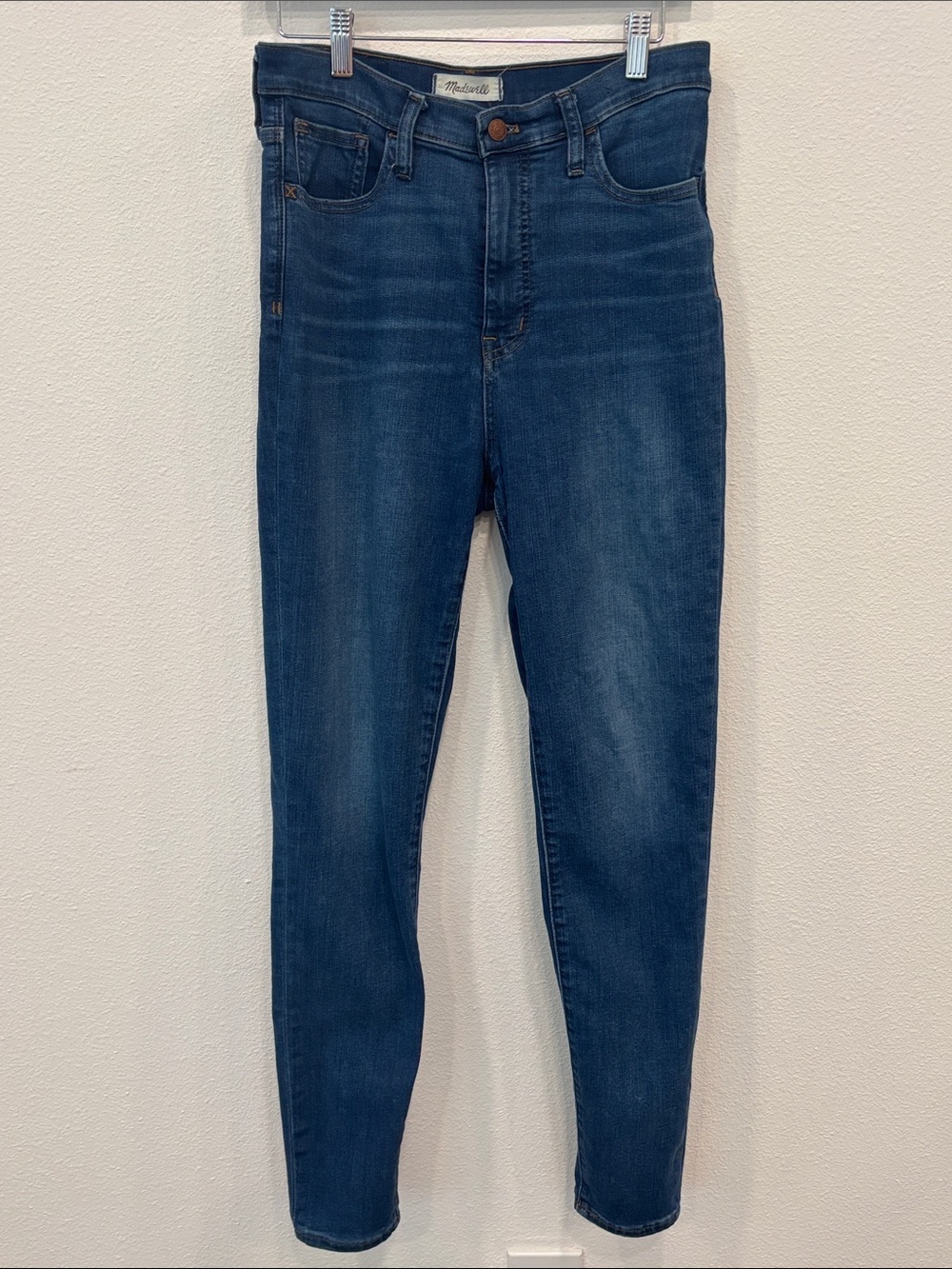 Madewell Women’s Skinny Jeans in Dark Blue Wash Size 29